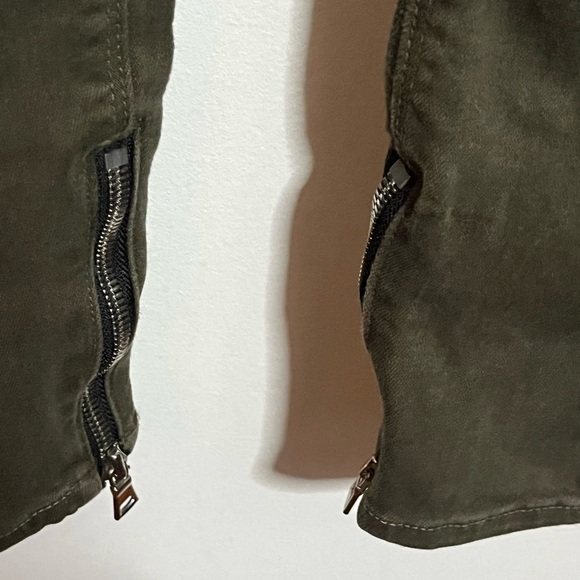 H & M Imperfection Green Jeans Sz 25 - Picture 6 of 10
